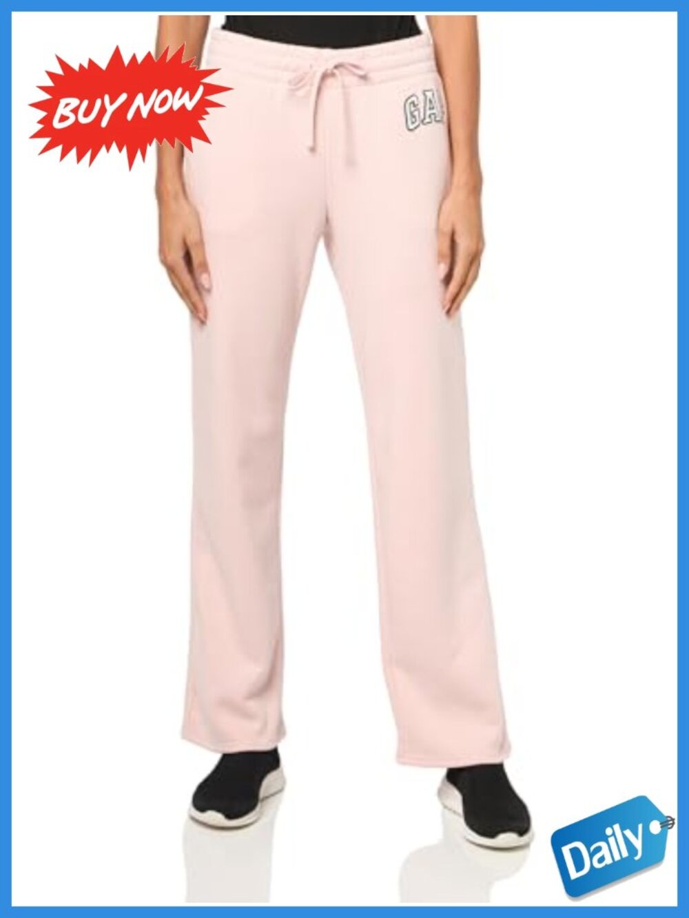GAP Heritage Boot Cut Jogger Womens Cotton Pull On Sweatpants